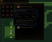 Concept UI with inventory icon