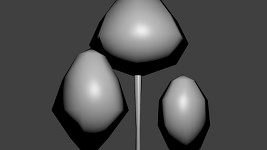 Common glow cap model (low poly)