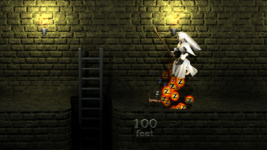 Jump over traps!