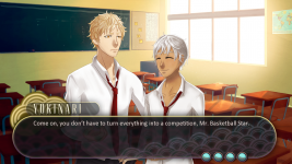 Masaharu and Yukinari in class
