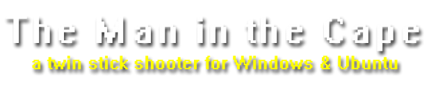 The Man in the Cape - Logo