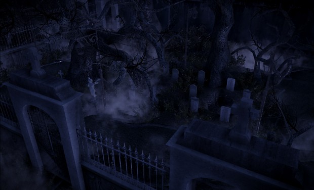 The cemetery