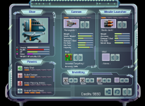 Unit development screen