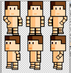 Player Walking Animation - Front / Left
