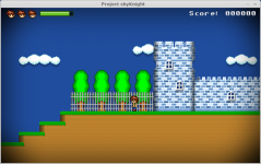 Testing the new tiles for the adventure stages.