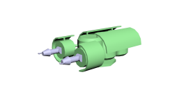 Early concept of the new flame tank turret