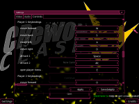 Keybinding settings