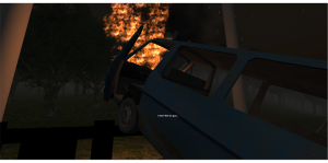 The Crashed Van