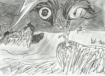 Canis Lupus Artwork - Dead Eyes