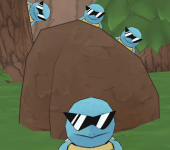 Here comes the SQUIRTLE SQUAD!