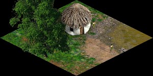 Isometric view concept art