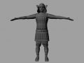 Samurai Kengou - New Model (Pre Z-Brush)