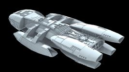 New Galactica Back