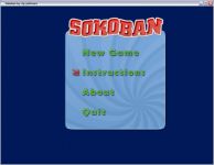 The main menu
