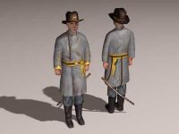 AOM American Civil War Confederate Officer