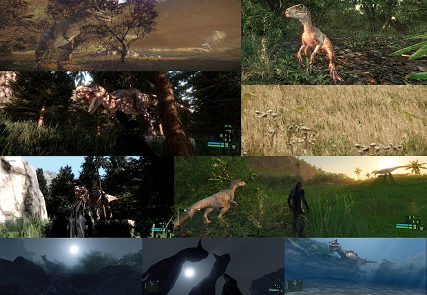 First Ingame Screenshots of JP Dinosaurs