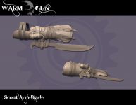 Scout Arm Blade Detail
