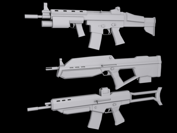 Assault rifles 