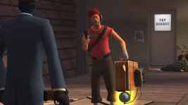 The Spy surprised Scout