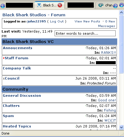 Mobile Forums!