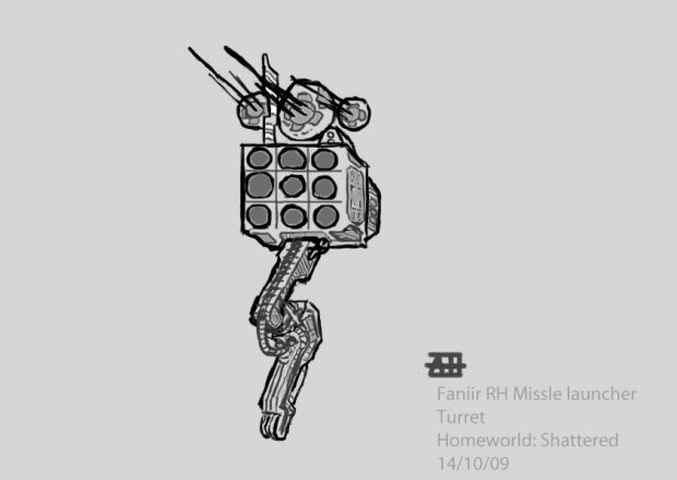 Faniir RH Missile Launcher Turret