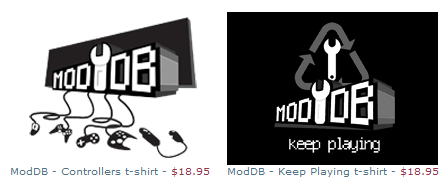 Mod DB Shirts!