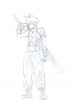 My drawing of Cloud