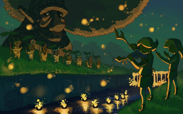 Festival in the woods