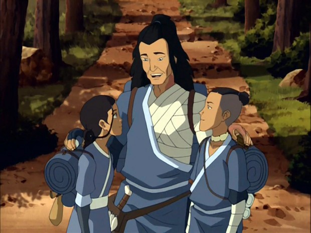 Katara & Sokka & Bato