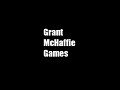 Grant McHaffie Games