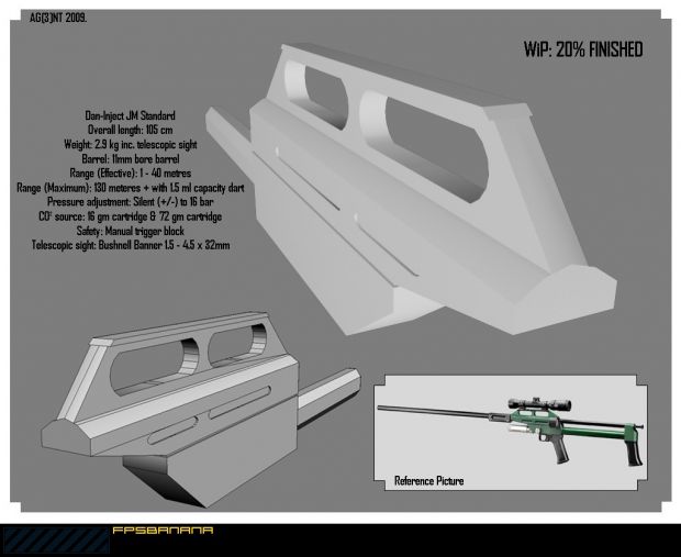Tranqgun Work in Progress.