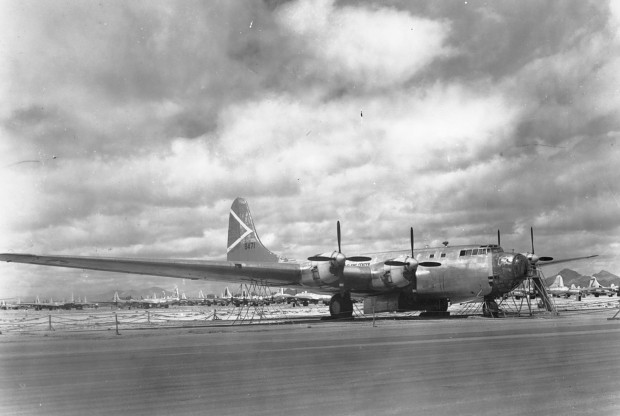 Douglas XB-19 before scrapping