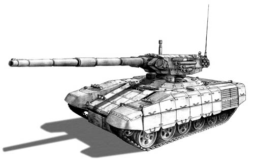 Possible concepts of new russian T-95 tank