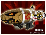 Kirov Airship in Minecraft (by CNCminecraft)