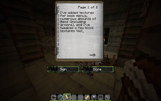 Update to Eden Texture Pack