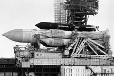 Soviet space laser cannon.