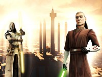Cin Drallig & Jedi Temple Guard