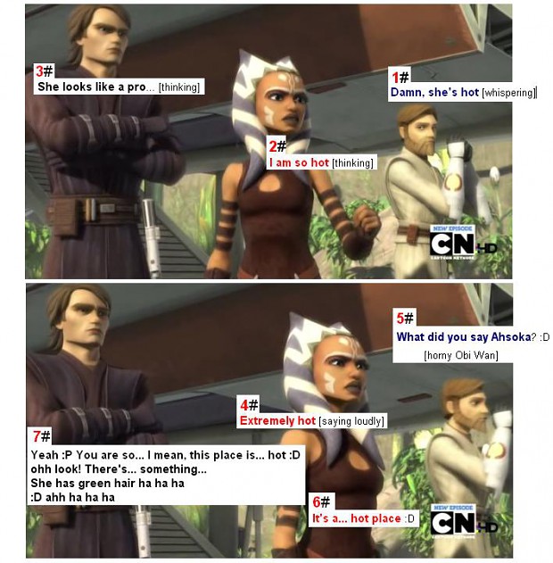 Ahsoka And Anakin