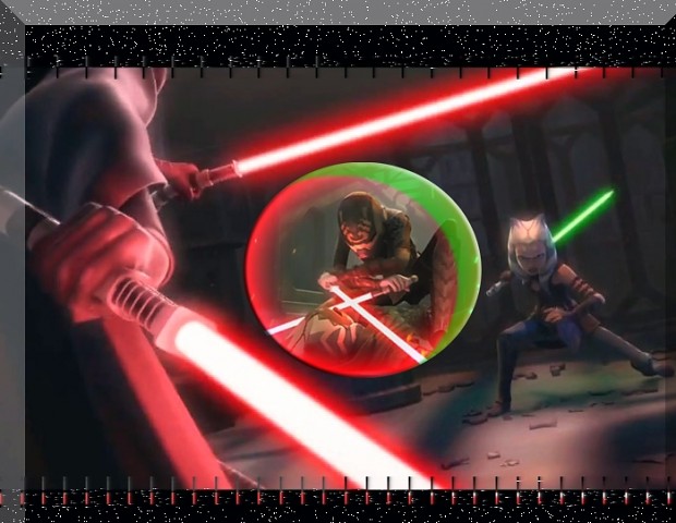 Oh ah! I will kill you Ahsoka!