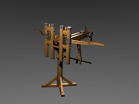 Wall mounted balista
