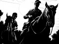 The Walking Dead - Maggie Greene & Glenn - horses
