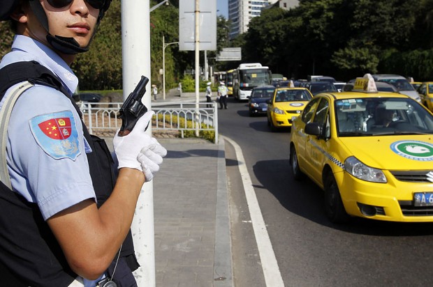 Chinese peacekeeping police officers