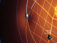 Asteroid & Earth - collision course