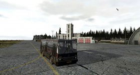 Driving a bus at the north/west airfield