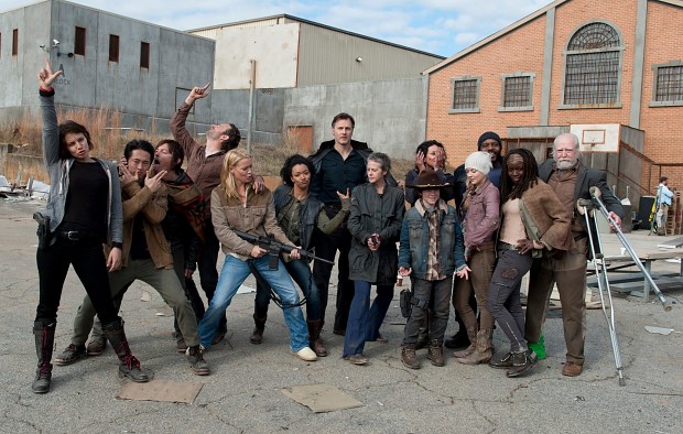 Some TWD behind the scenes fun.