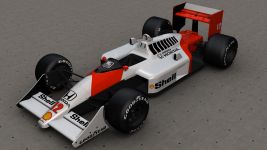 Ayrton Senna's McLaren Honda MP4/4
