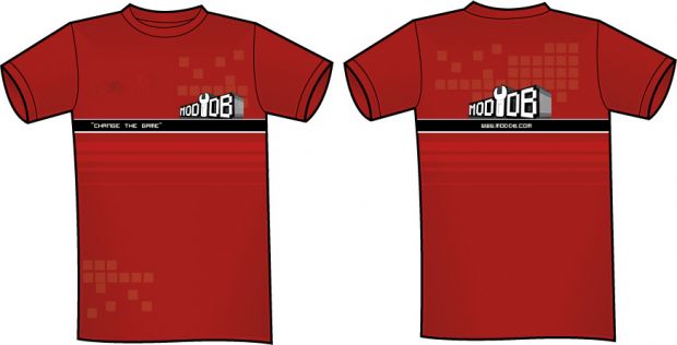 Red ModDB shirt