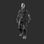 conceptual suit texture