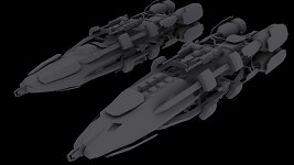 Glisean FLAK Corvette WIP #3