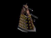 Dalek rendered in 3ds max